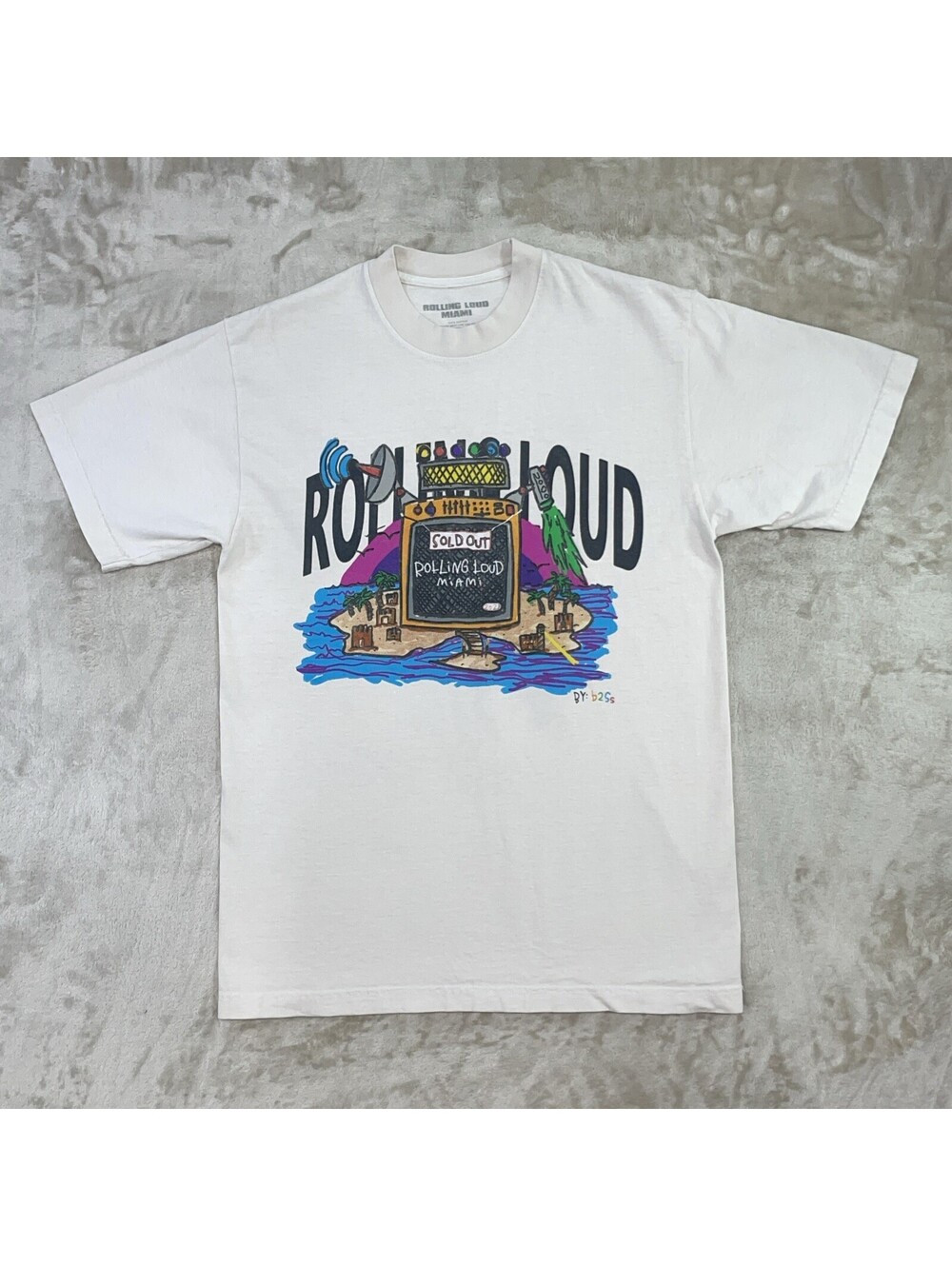 Rolling Loud 2022 Miami T Shirt A$AP Rocky Rocky Travis Scott Post Malone Mens S